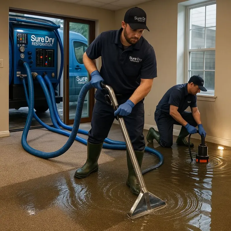 Water Extraction and Removal process in Pequot Lakes, MN